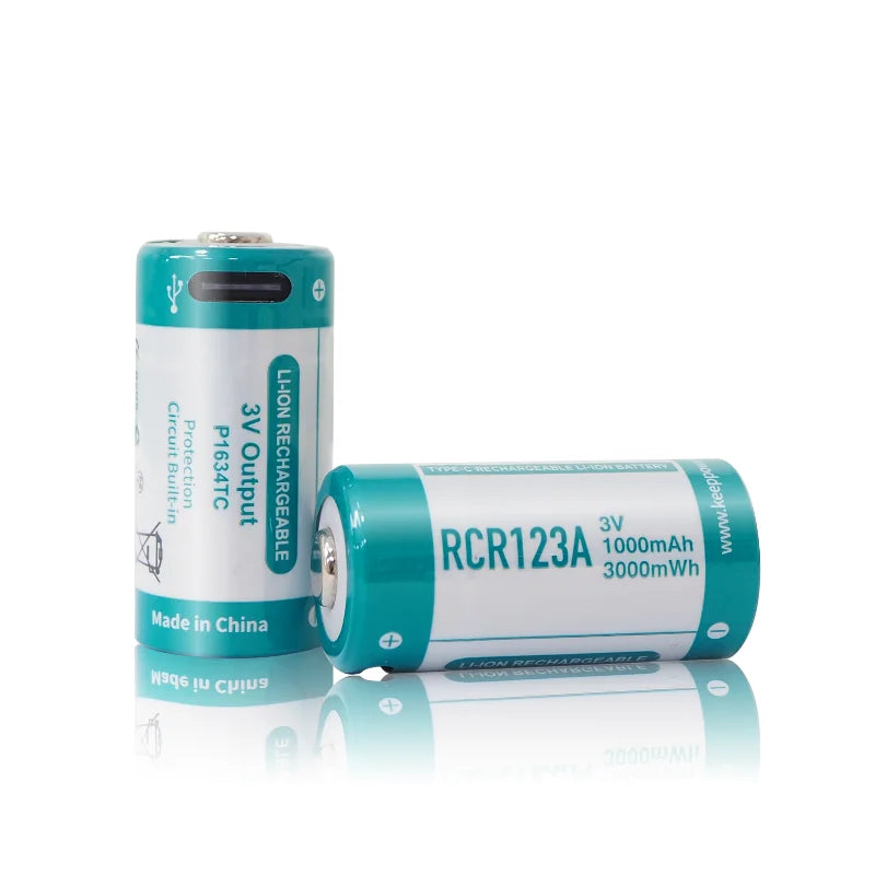Keeppower P1634TC 3V 1000mAh Rechargeable Li-ion Battery