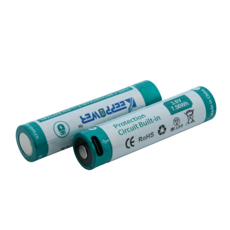 Keeppower P1621TC 2100mAh Rechargeable 16650 Battery