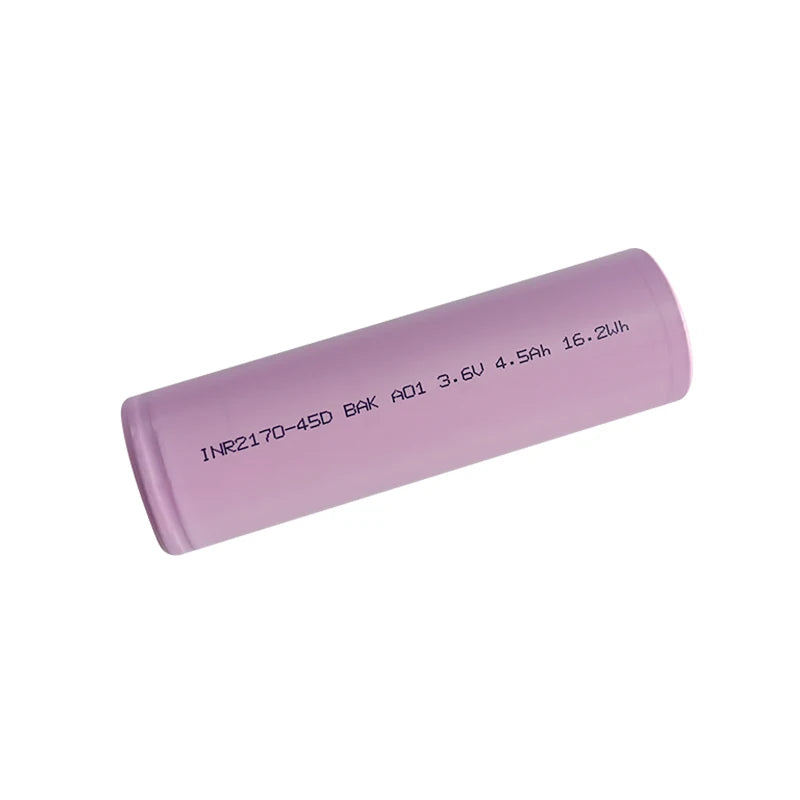 BAK INR2170-45D 21700 4500mAh 60A Lithium Ion Rechargeable Battery
