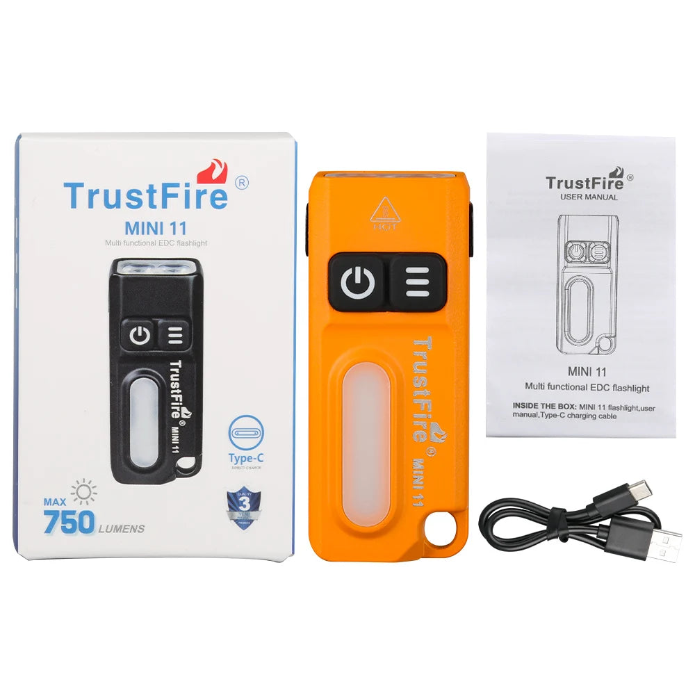 TrustFire MINI11 750LM RGB Mini EDC Flashlight