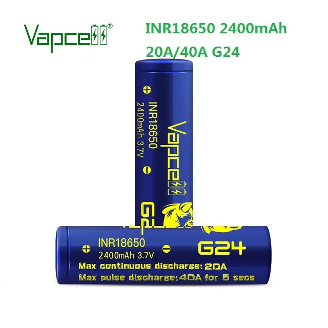 Vapcell 18650 G24 2400mah 20A/40A