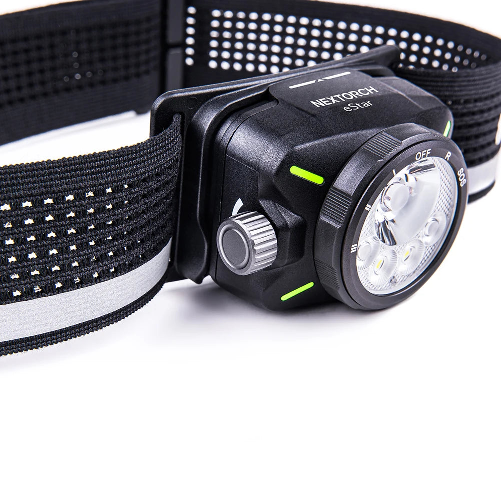 Nextorch eStar 1,300 Lumen Dual Light Source Headlamp