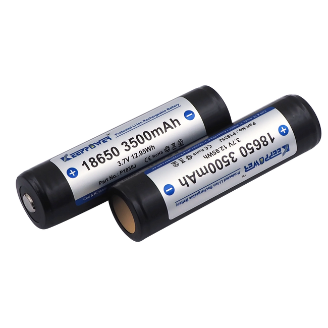 Keeppower P1835J 3500mAh 18650 Protected li-ion Battery