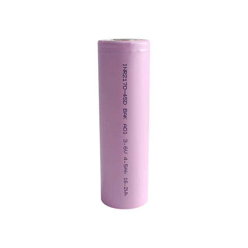 BAK INR2170-45D 21700 4500mAh 60A Lithium Ion Rechargeable Battery