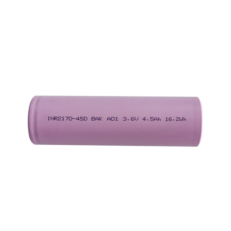 BAK INR2170-45D 21700 4500mAh 60A Lithium Ion Rechargeable Battery