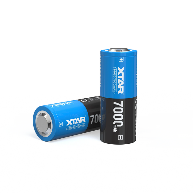 XTAR 26650 10A 7000mAh High Capacity Protected Li-ion Battery
