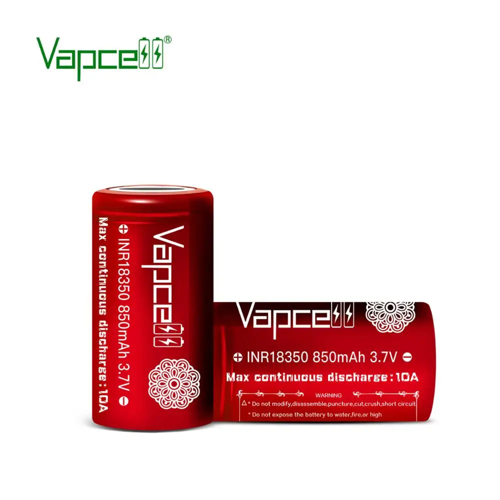 Vapcell 18350 850mah 10A
