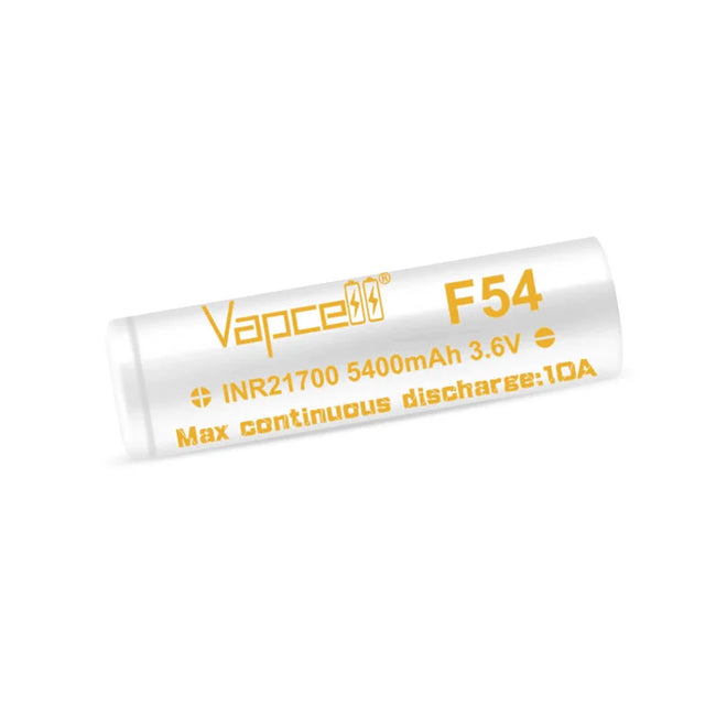 Vapcell F54 21700 5400mah 10A