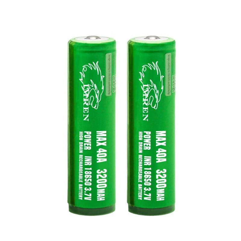 IMREN 18650 3200mAh 40A Rechargeable Lithium Battery