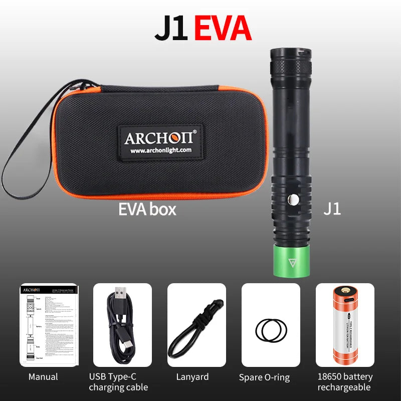 ARCHON J1 diving coaching command green beam laser light