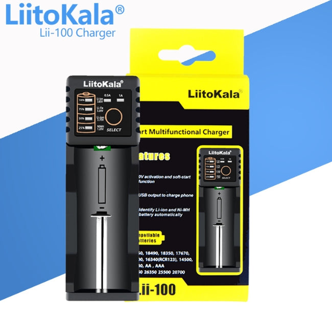 LiitoKala Lii-100 Charger