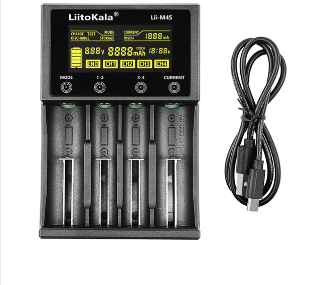 LiitoKala Lii-M4S LCD Charger