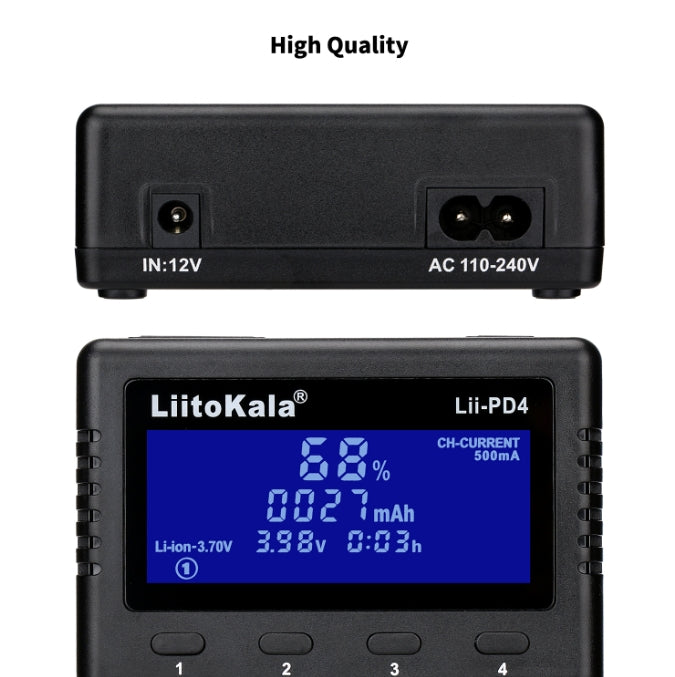 LiitoKala Lii-PD4 Charger