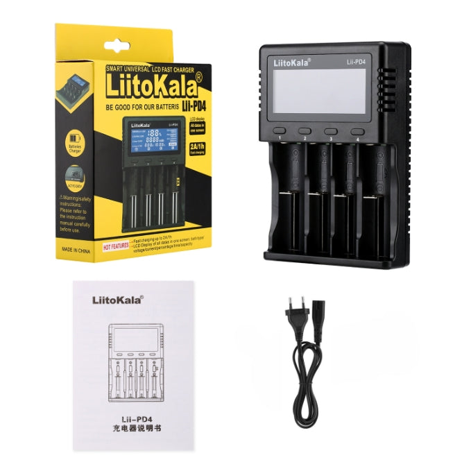 LiitoKala Lii-PD4 Charger