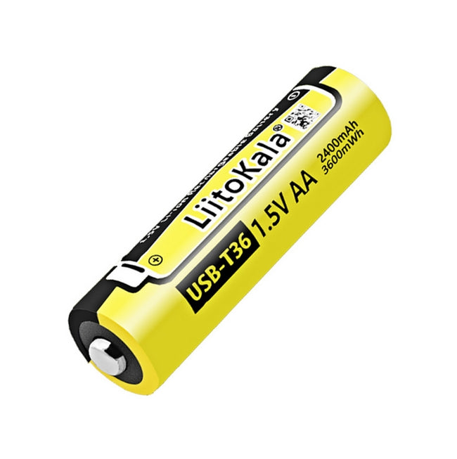 LiitoKala USB-T36 1.5V AA 2400mAh Battery