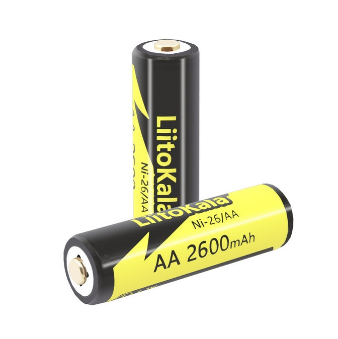 LiitoKala Ni-26/AA 1.2V 2600mAh Battery