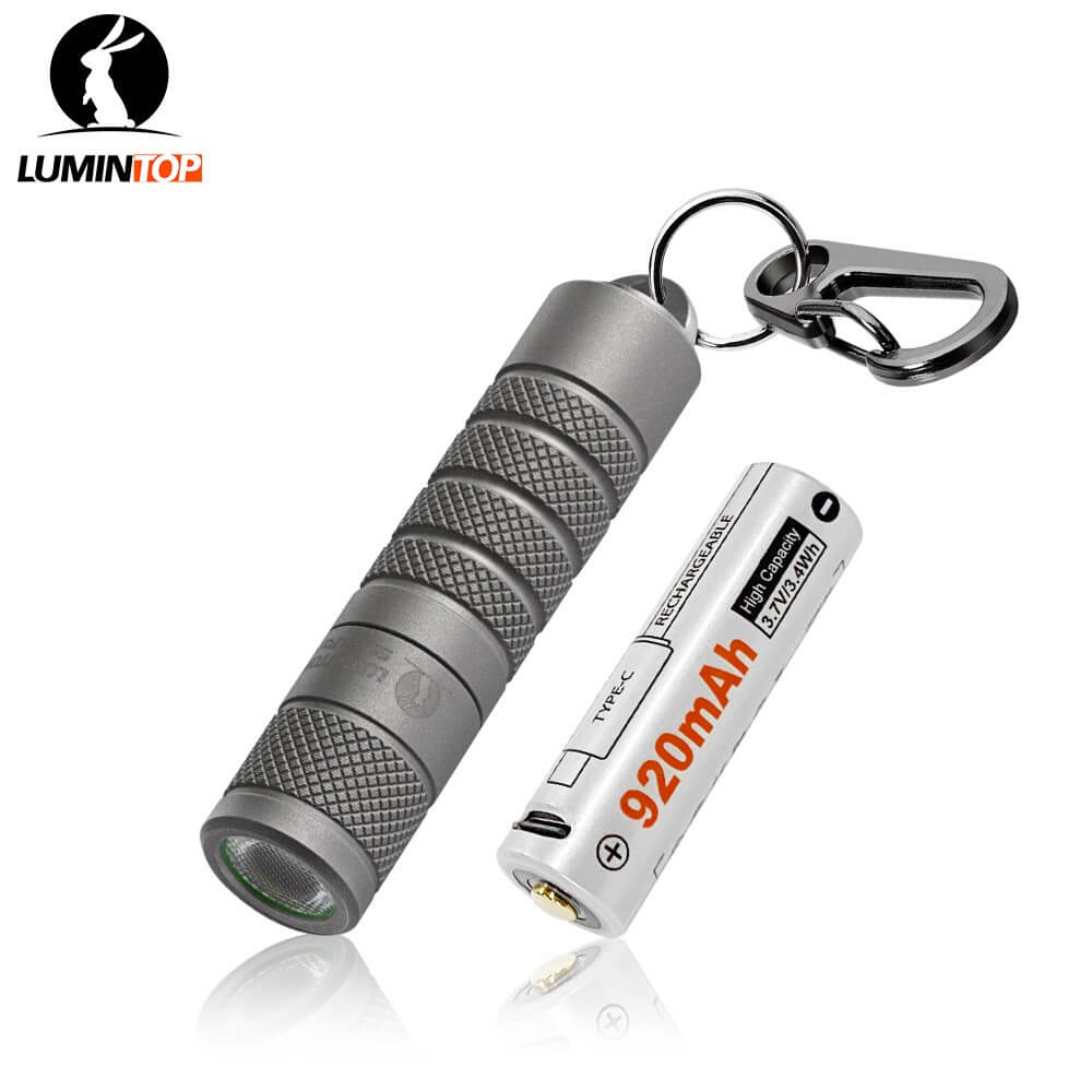 Lumintop Silver Fox 760 Lumens EDC Keychain Flashlight