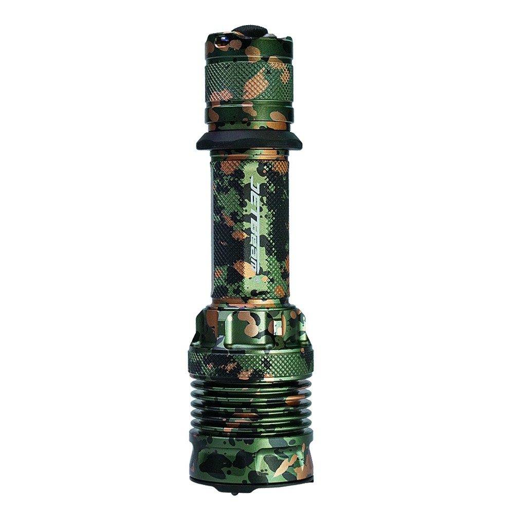 Jetbeam M37 MAX High Performance Flashlight With 3 Tail Buttons