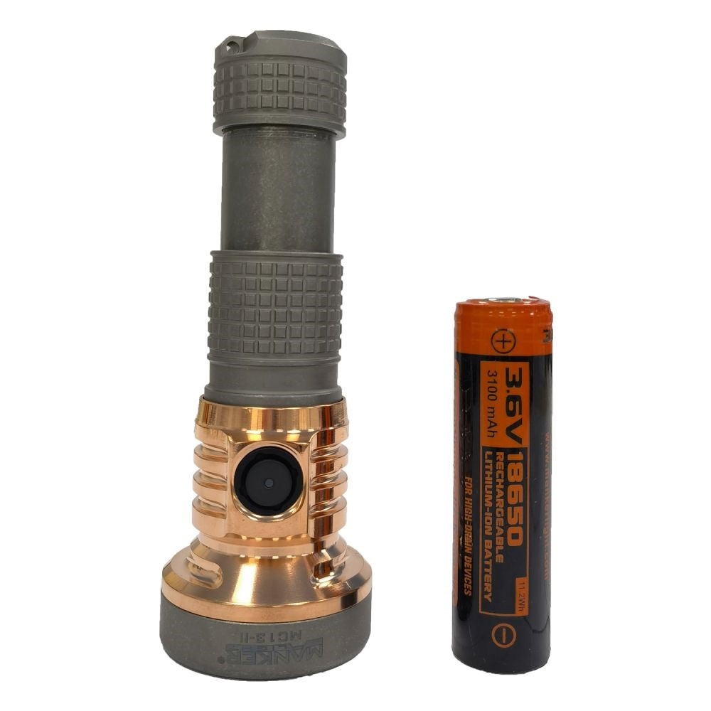 MC13 II Sbt90.2 Pocket EDC Flashlight-Titanium & Copper