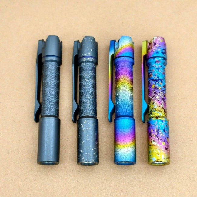Reylight Pineapple mini MK3-Ti Seigaiha- Anodized