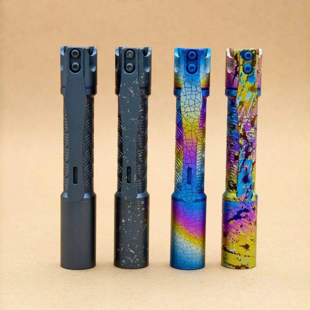 Reylight Pineapple mini MK3-Ti Seigaiha- Anodized