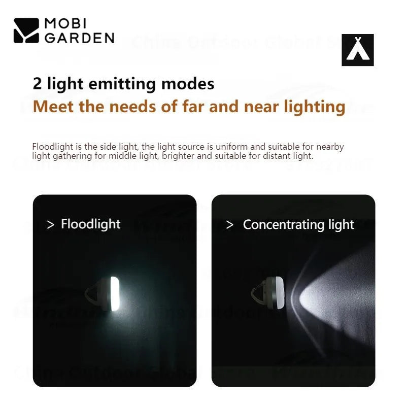 MOBI GARDEN Mini Zero Camping Lamp Magnetic Suction Lantern