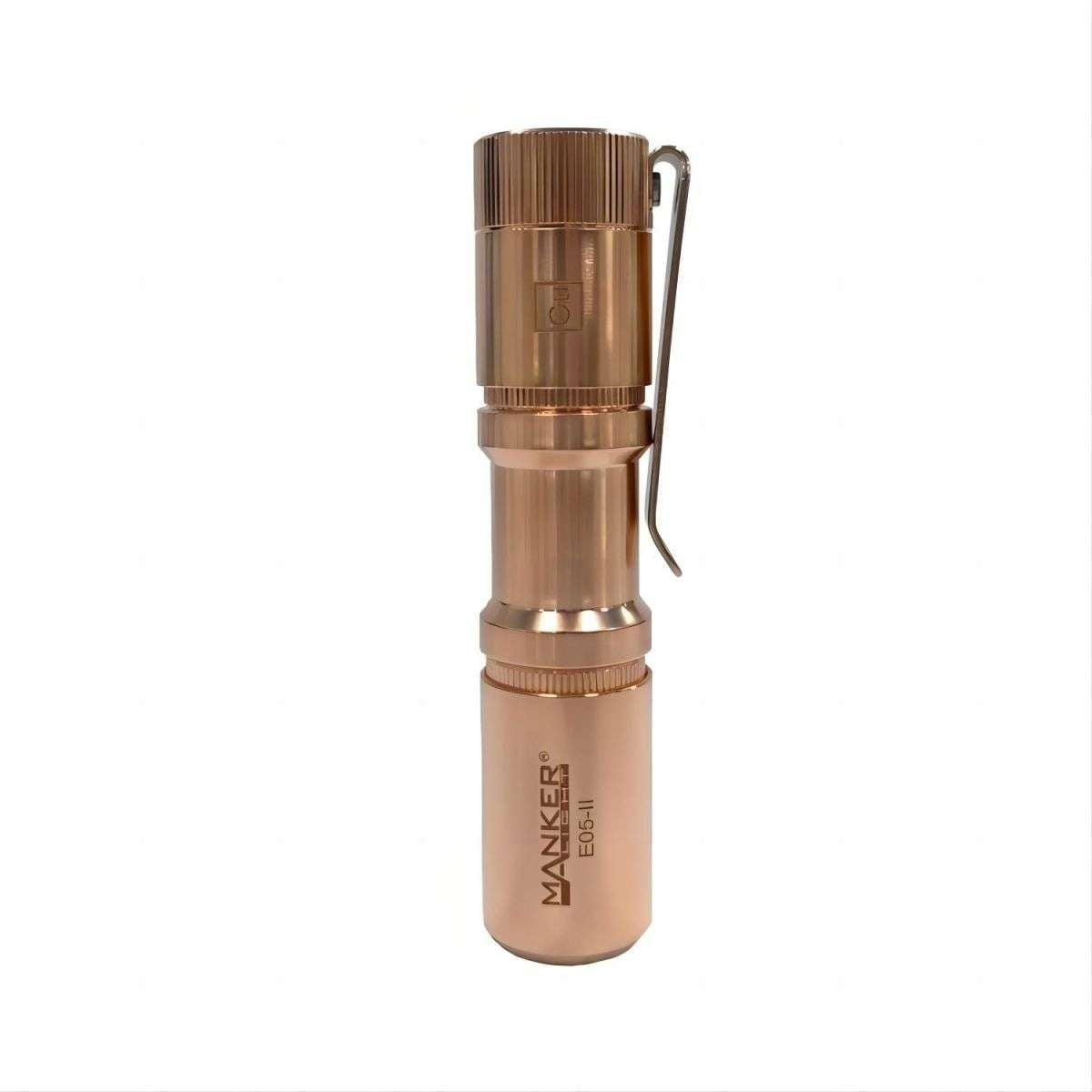 Convoy T3 copper head titanium glossy AA 14500 flashlight