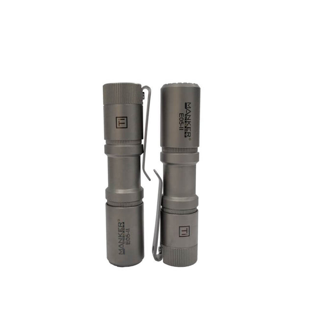 Manker E05II Cu/Ti 1300 Lumen EDC-Taschenlampe