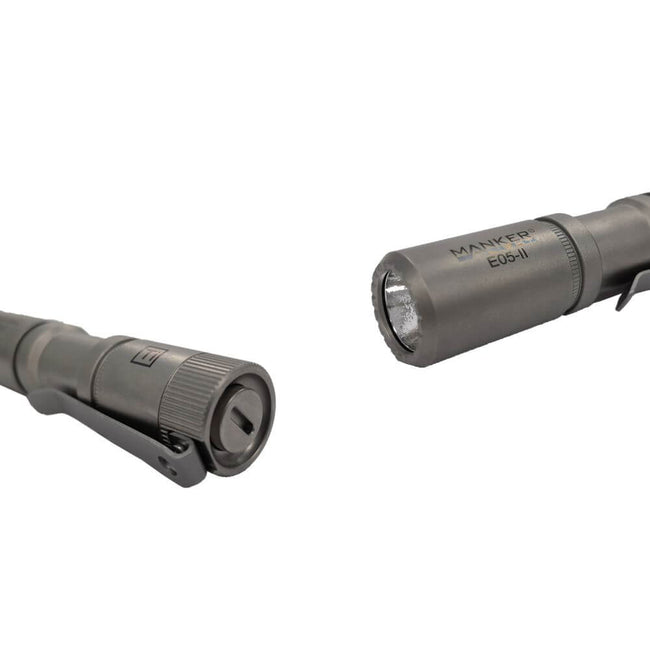 Manker E05II Cu/Ti 1300 Lumen EDC-Taschenlampe