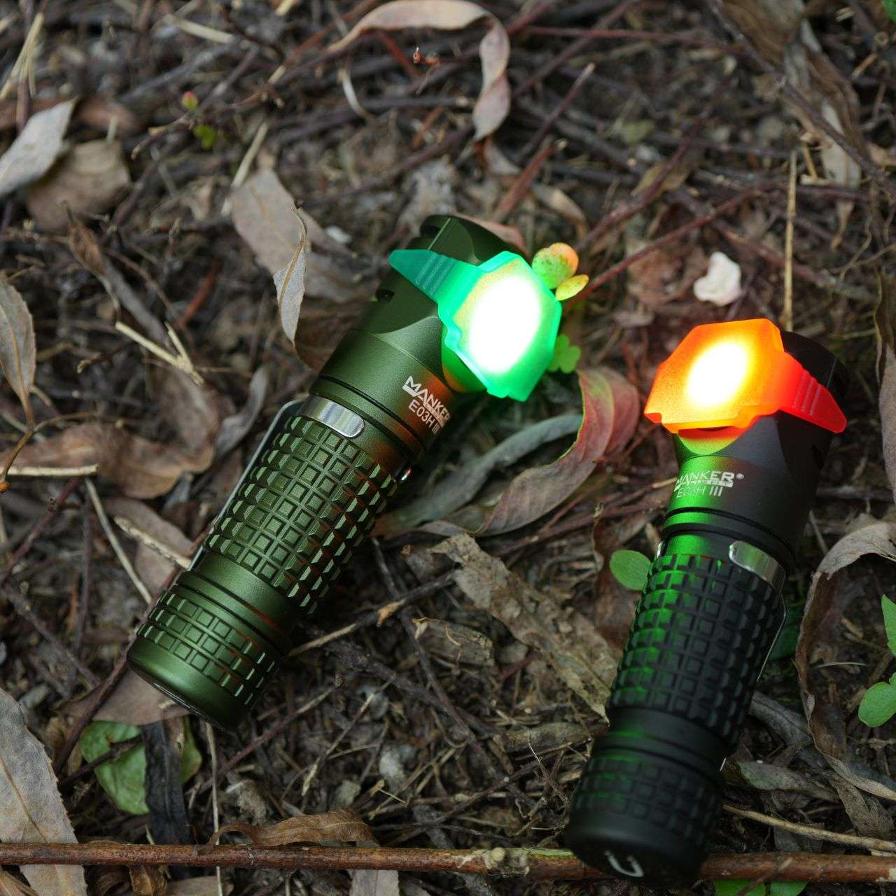 Manker E03H III 1200 Lumens 14500 / AA Headlamp – flashlightgo