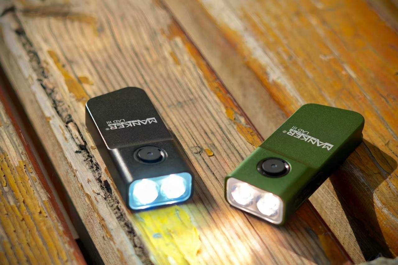 Manker LAD III - USB-C Rechargeable EDC Flashlight