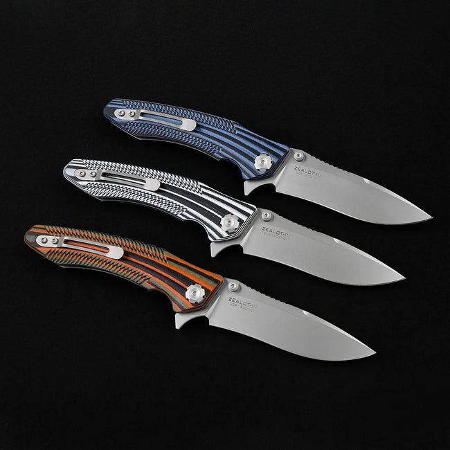 Maxace MidnightCat Zealot 3.0 G10 handle Folding knife