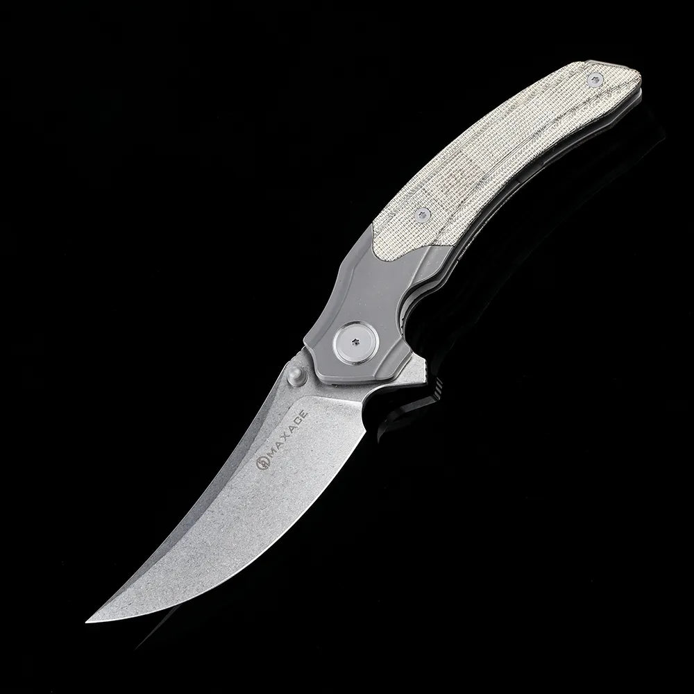 Maxace Rock M390 Blade Hunting Outdoor Folding Knife