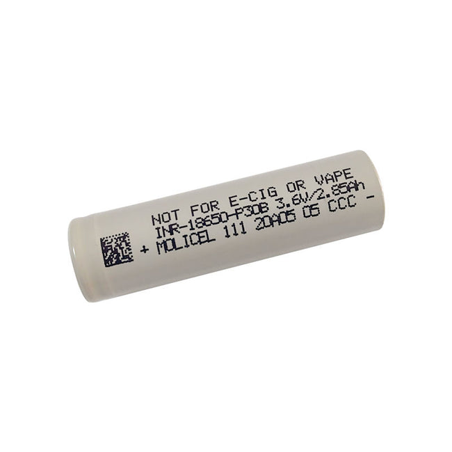 Molicel INR-18650-P30B 3000mAh 30A Lithium Ion Battery