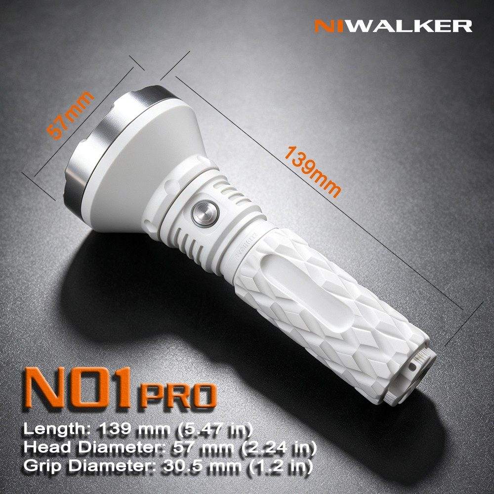 Niwalker N01 Pro Super Long-range Flashlight