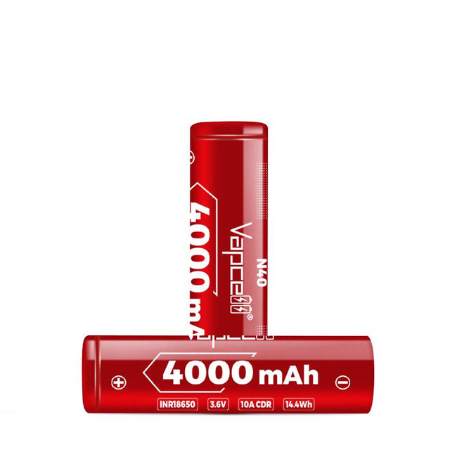 Vapcell INR18650 N40 4000mah Battery 10A