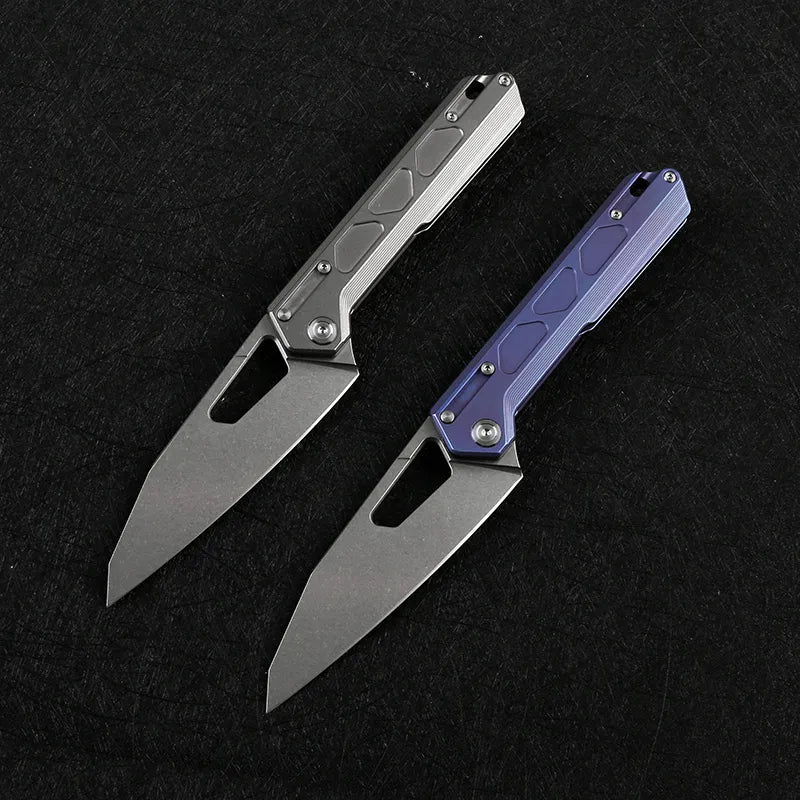 NOC DT03 VG10 Blade Titanium Handle Folding Knife