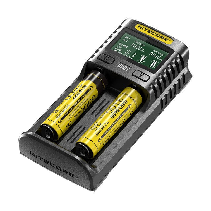 Nitecore UMS2 Dual-Slot USB-C Fast Charger