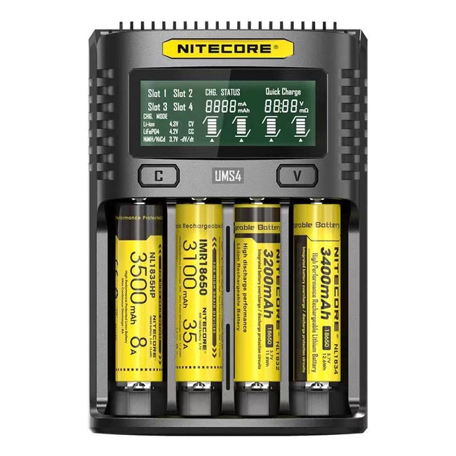 Nitecore UMS4 USB Four-Slot USB-C Fast Charger