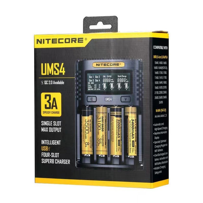 Nitecore UMS4 USB Four-Slot USB-C Fast Charger