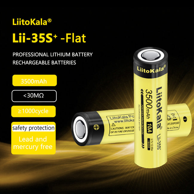 LiitoKala Lii-35S 3.7V 18650 3500mah Battery