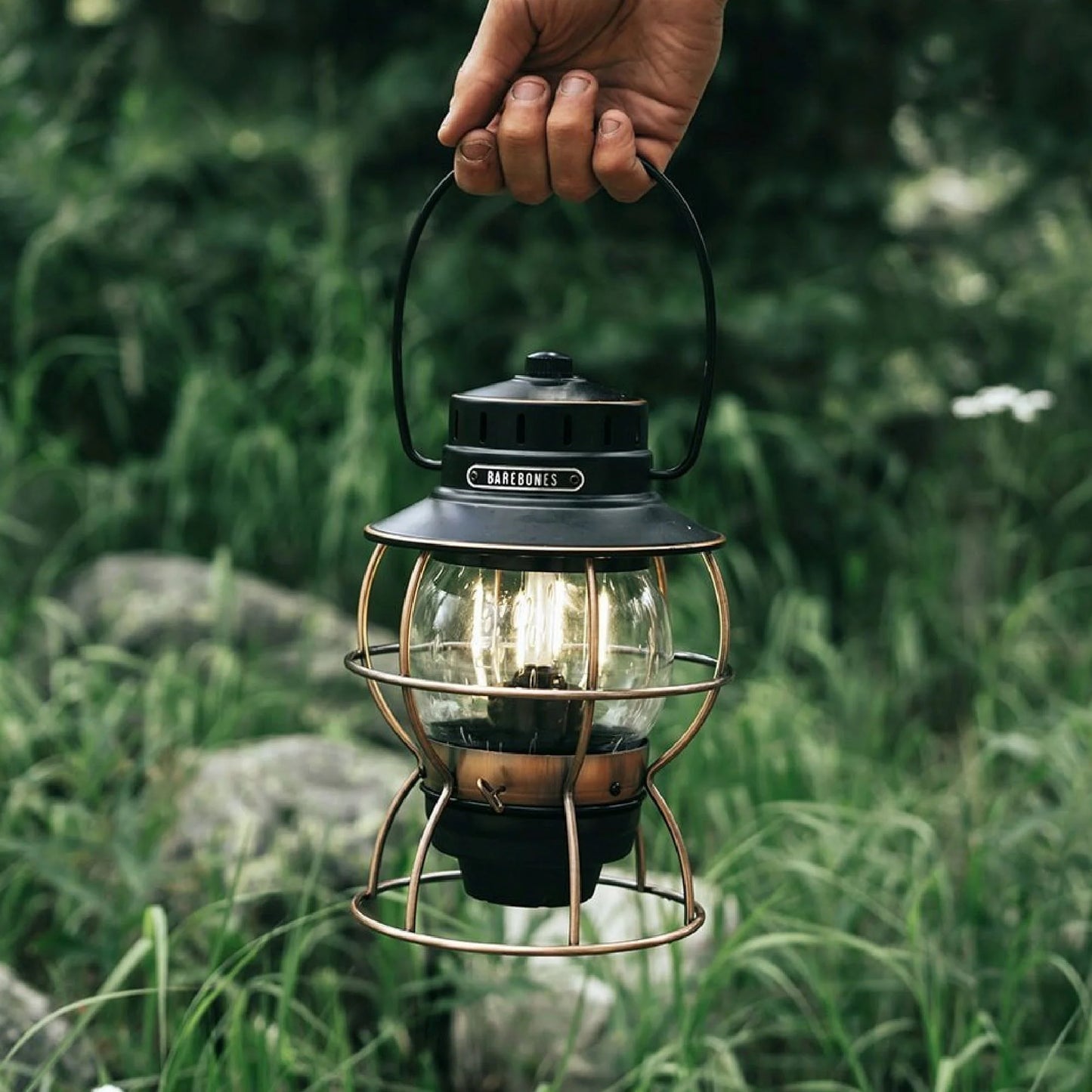 Barebones Railroad Camping Lantern