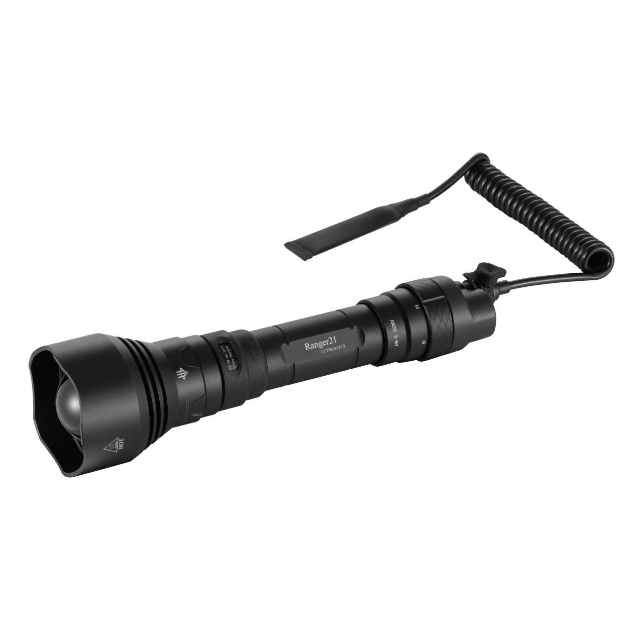 Wolf-Eyes Ranger21-56 Zoom Rechgargeable Flashlight