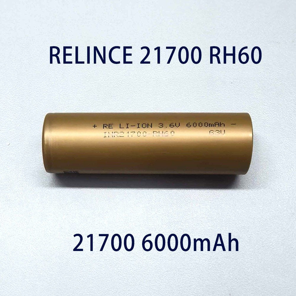 Reliance RH60 21700 Battery Cell – 6000mAh 30A