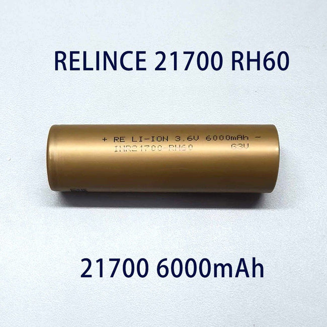 Reliance RH60 21700 Battery Cell – 6000mAh 30A