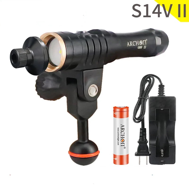 ARCHON S14V II 5500K 1200lumen Diving video lights