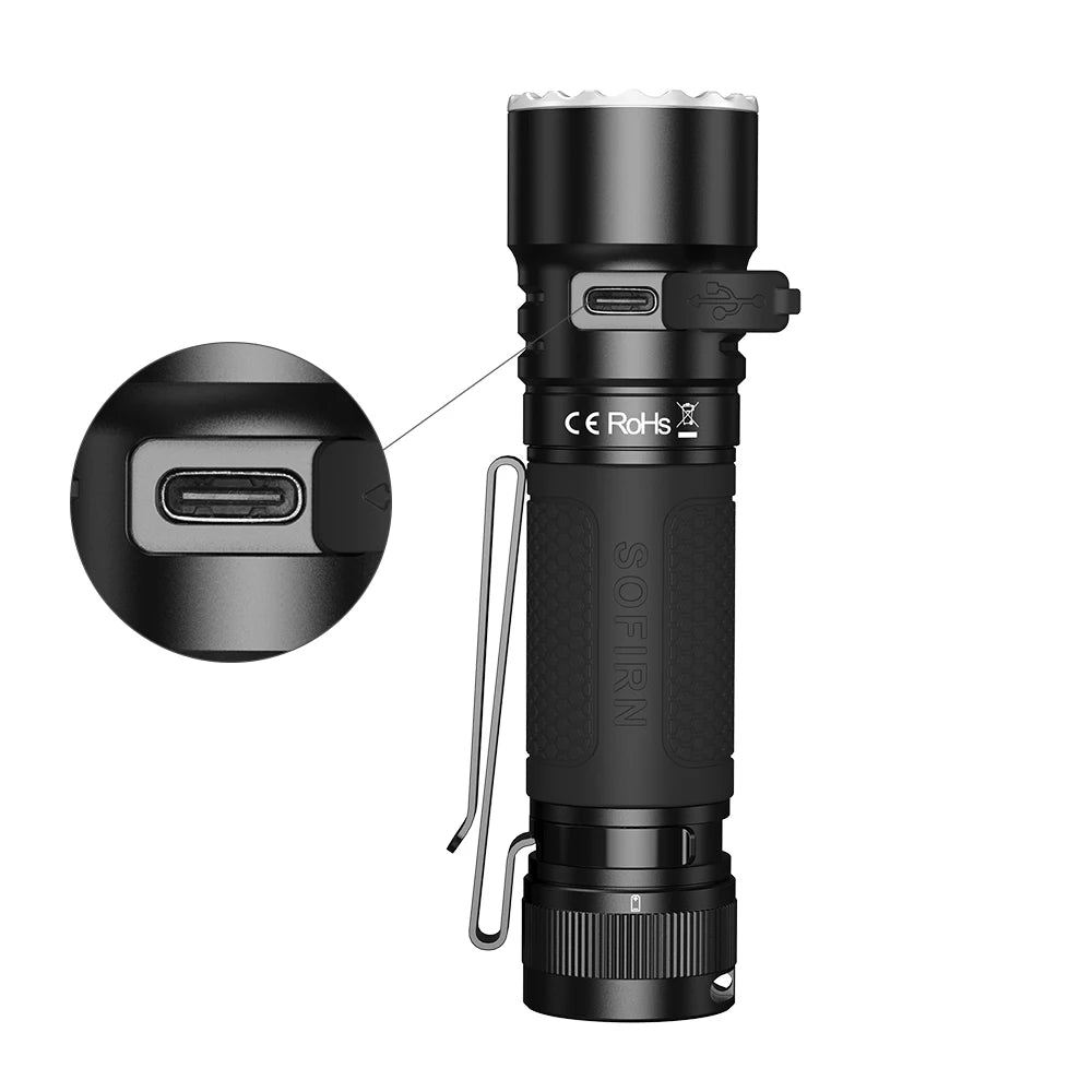 Sofirn SR23 3000LM Dual Light Flashlight