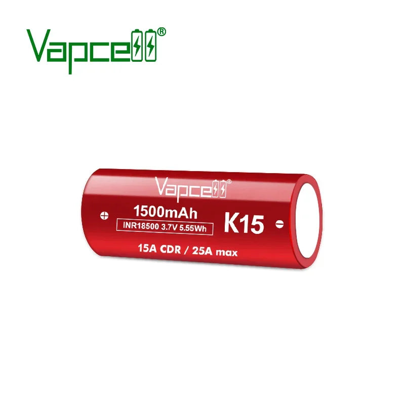 Vapcell K15 INR18500 Battery