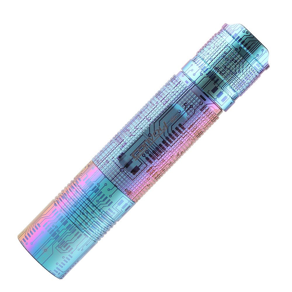 Convoy S2+ Colorful Ti Flashlight – flashlightgo