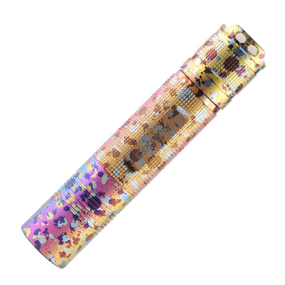 Convoy S2+ Colorful Ti Flashlight – flashlightgo